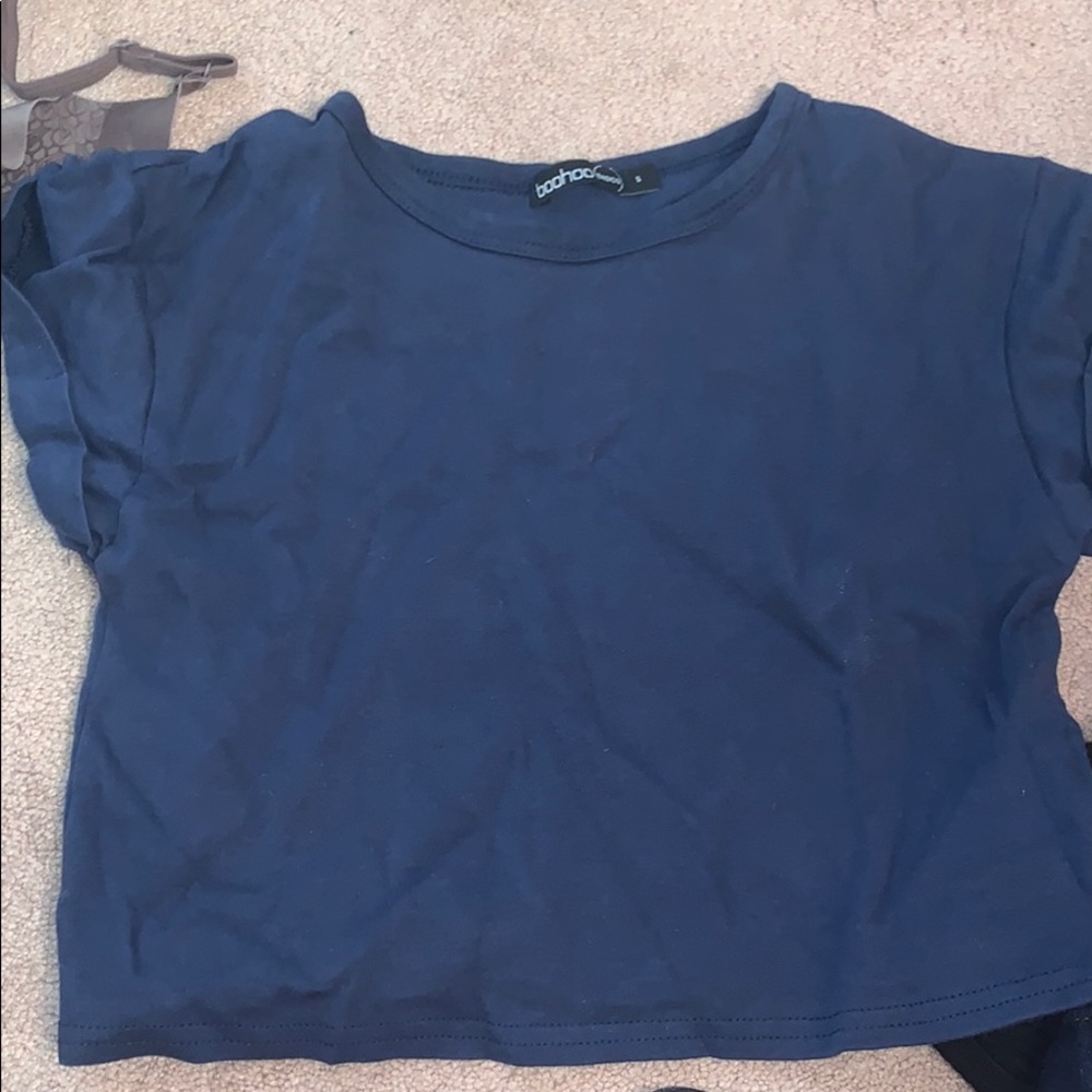 Boohoo Basics Crop Top
